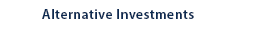 Alternative Investments
