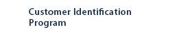 Customer Identification Program